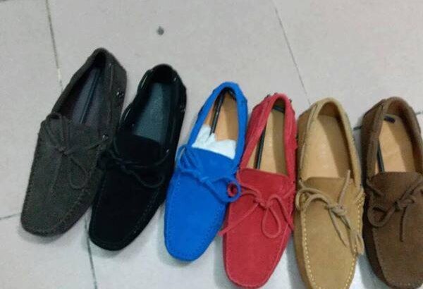 mocassin daim