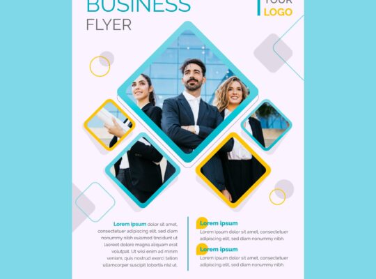 Conception de flyers en digital