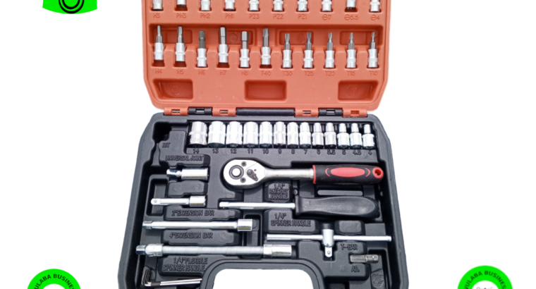 CAISSE A OUTILS 46 PIECES MULTIFONCTIONNEL