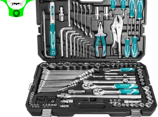 Caisse à Outils 142 Piéces Multifonctionne – Total