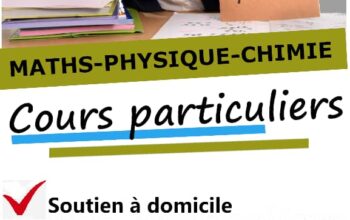 COURS DE MATH et PHYSIQUE-CHIMIE à DOMICILE