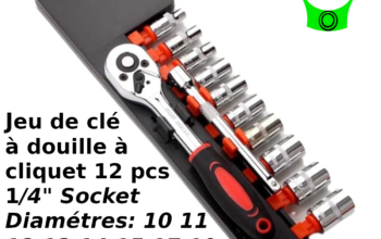 JEU DE DOUILLES 12 PIECES – CLIQUET