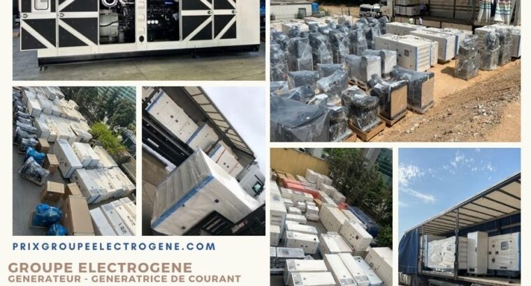 Groupe electrogene diesel 5kVa – 3.500 kVa TURQUIE