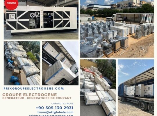 Groupe electrogene 20 kVa – 4000 kVa NEUF TURQUIE
